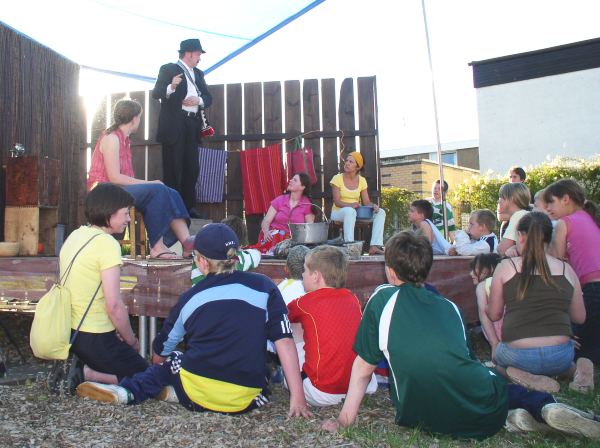 theatre play - refugee camp