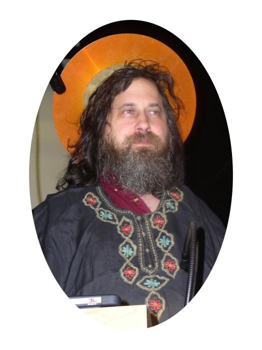 Richard Stallman as St.Ignutius